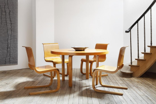 Early Plywood Dining Suite