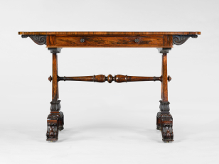William IV Rosewood Writing Desk