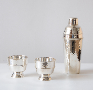 Sterling Silver Cocktail Shaker