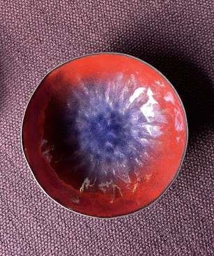 Pair of Enamelled Bowls