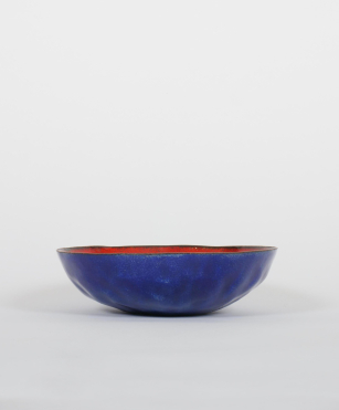 Pair of Enamelled Bowls