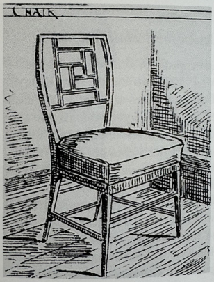 Aesthetic Movement Side Chair by E. W. Godwin