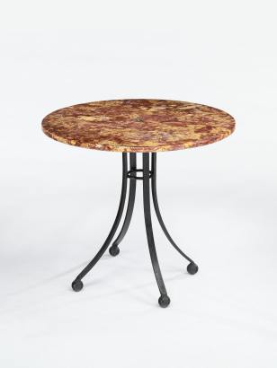 Mid Century French Marble Occasional Table