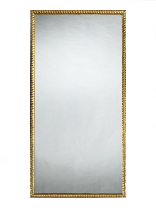 Gilt Rope-twist Pier Mirror