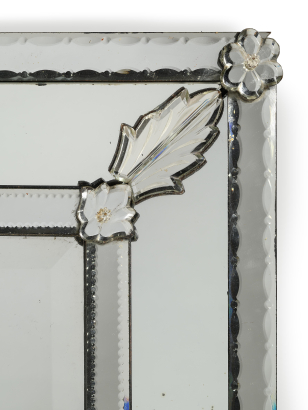 Large Art Deco Venetian Mirror