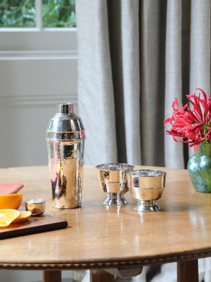 Sterling Silver Cocktail Shaker