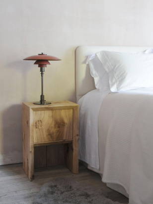 Chamfered Bedside Cabinet