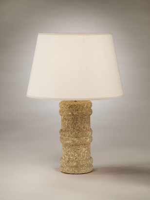 1950's Tuff Stone Table Lamp