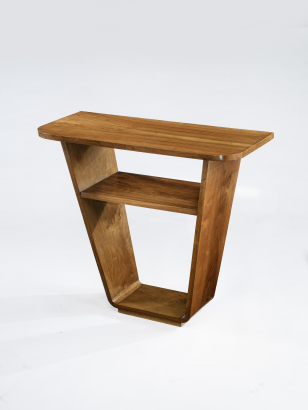 Walnut Console Table