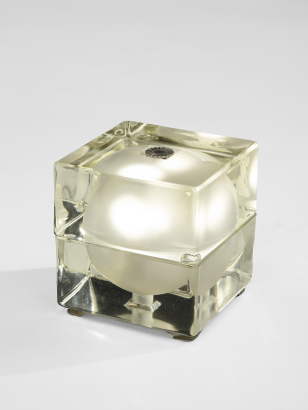 Frosted Cubosfera Table Lamp