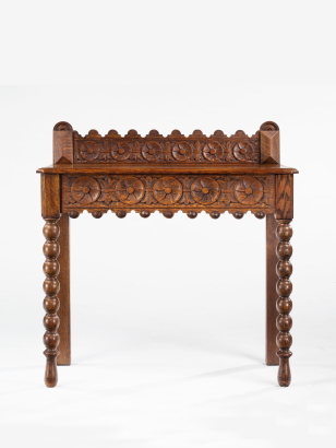 Gothic Revival Oak Sideboard