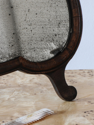 Walnut Dressing Table Mirror