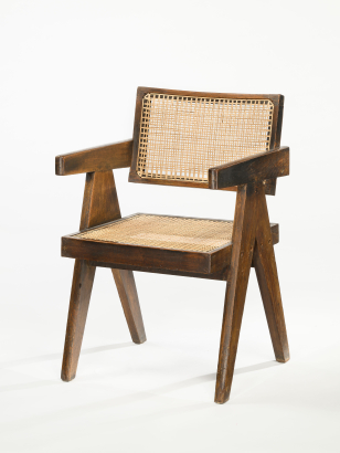 'Floating Back' Office Chair II by Pierre Jeanneret