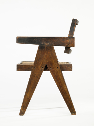 'Floating Back' Office Chair II by Pierre Jeanneret