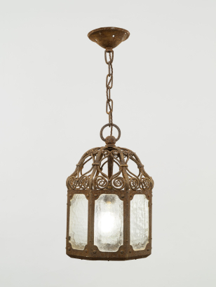 Aesthetic Movement Octagonal Hall Lantern