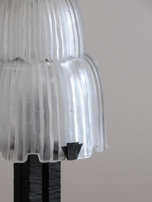 Art Deco 'Waterfall' Table Lamp