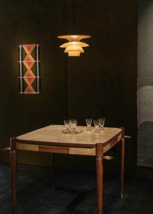Pair of 'Four Shade Pendants' by Poul Henningsen