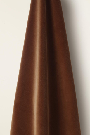 Heavy Weight Cotton Velvet in Copper Beech