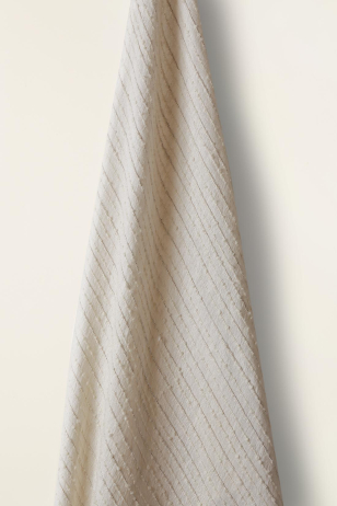 Sheer Linen Wool Blend in Wisp