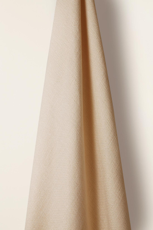 Textured Linen in Sweet Almond