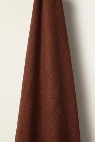 Textured Linen in Sweet Chestnut
