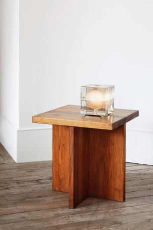 'Lovö' Pine Side Table by Axel Einer Hjorth