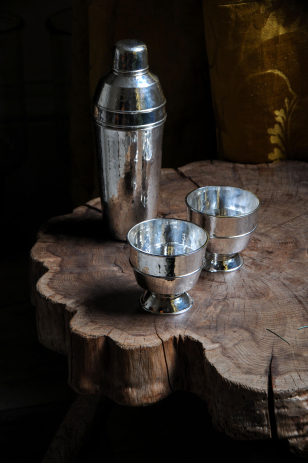Sterling Silver Cocktail Shaker