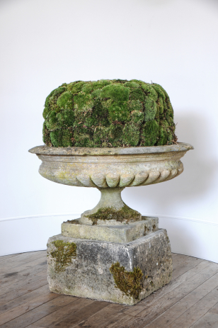 Large Victorian Cotswold Stone Tazza