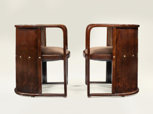 Pair of 'Buenos Aires' Secessionist Armchairs