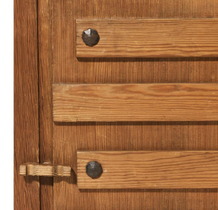 Rare Sandhamn Pine Corner Cabinet