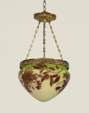 Art Nouveau 'Fleurs de Cerisier' Lantern