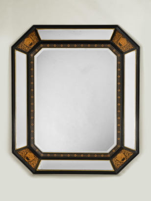 Fine Aesthetic Movement Wall Mirror by Herter Brothers NY Fine Aesthetic Movement Wall Mirror by Herter Brothers NY