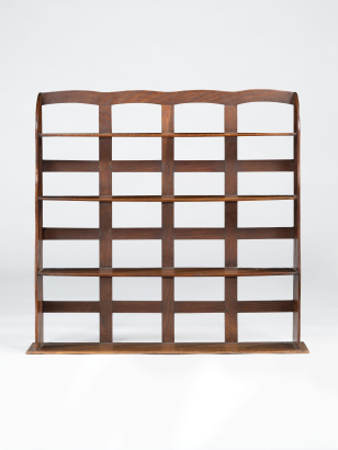 Arts & Crafts 'Lattice-Work' Bookcase