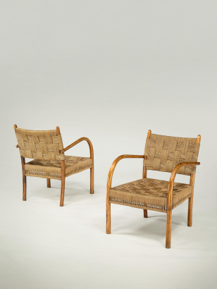 Pair of Elbow Chairs
