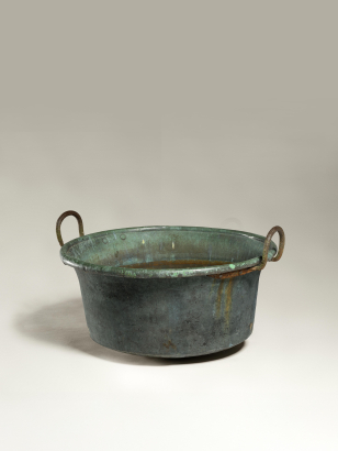 Two handled Copper Vessel