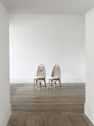 Pair of Dryad Wicker Side Chairs