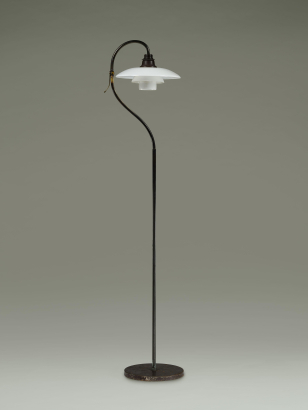 PH '3/2' 'Question mark' floor lamp by Poul Henningsen