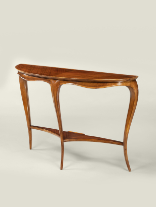 Walnut Console Table by Enrico Rava Walnut Console Table by Enrico Rava