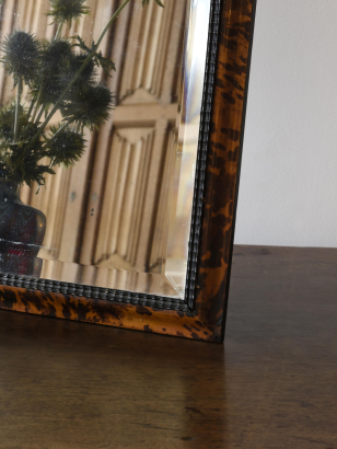 Large 1920's Tortoiseshell Dressing Table Mirror