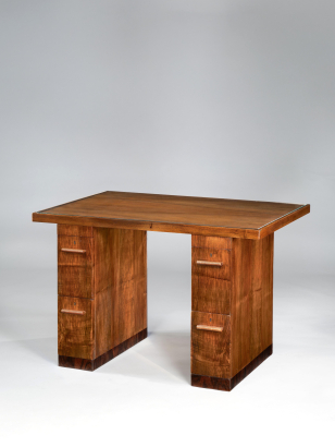 Modernist Pedestal Desk