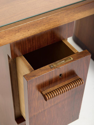 Modernist Pedestal Desk