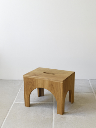 Step Stool in Oak