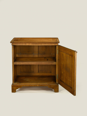Pair of Large Oak Bedside Commodes