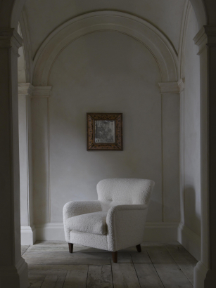 William & Mary Marquetry Cushion Mirror