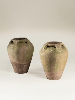 Pair of Large Terracotta 'Ali BaBa' Pots