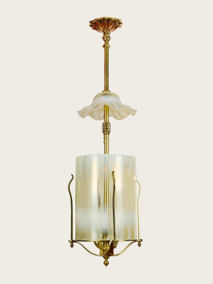 Large Art Nouveau Chandelier Large Art Nouveau Chandelier