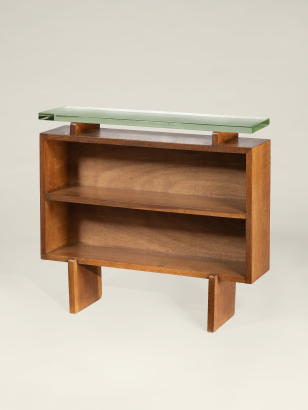 Modernist Open Bookcase