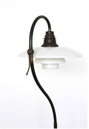 PH '3/2' 'Question mark' floor lamp by Poul Henningsen