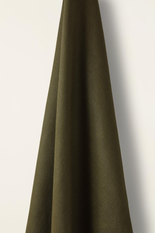 Mid Weight Linen in Wild Olive