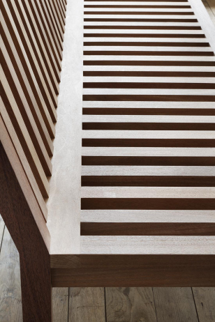 Slatted Bench